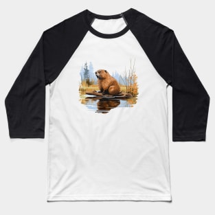 I Love Beaver Baseball T-Shirt